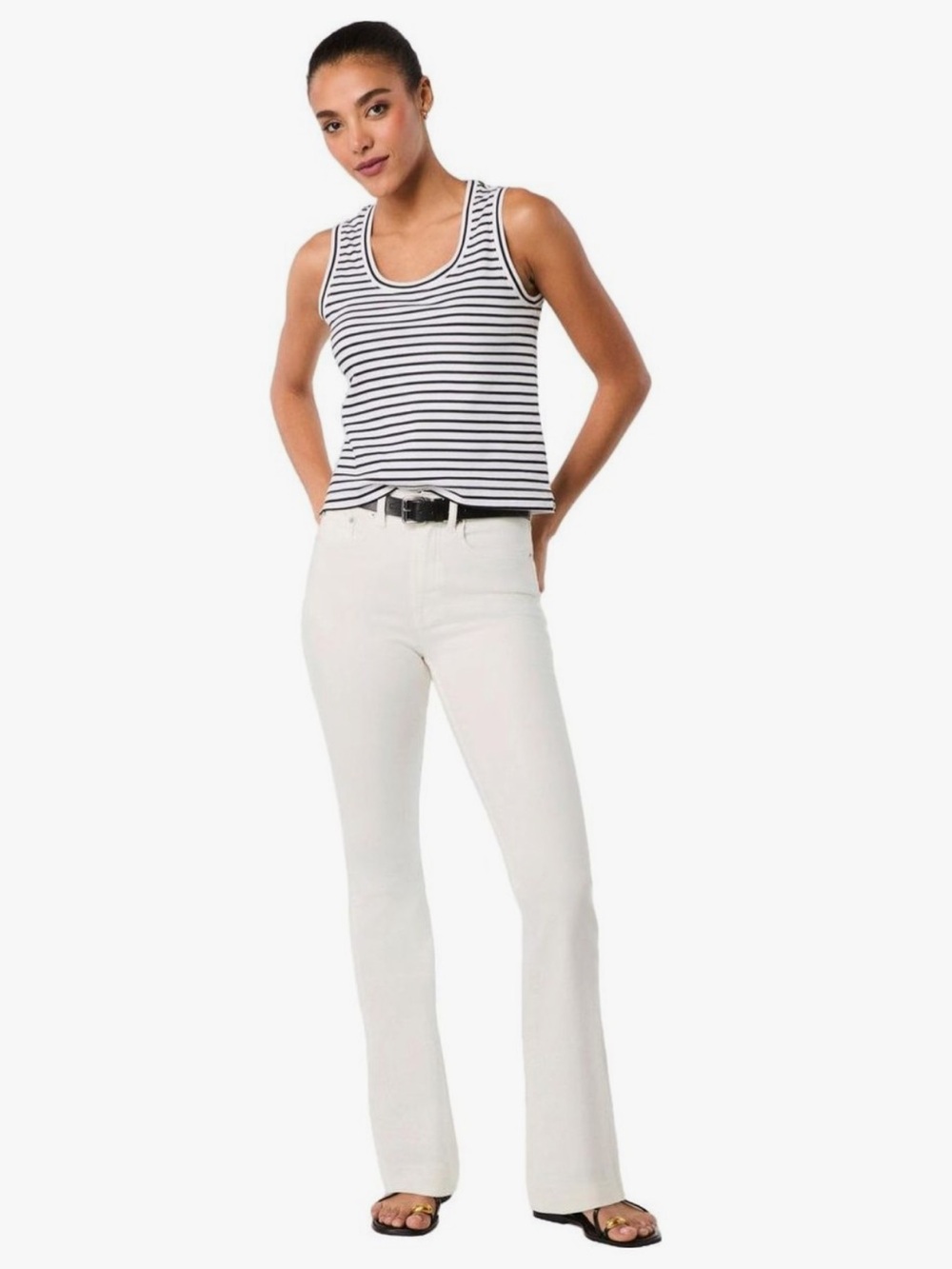SPANX SPANXsculpt™ ReDefine
Flare Jeans Linen white size 6